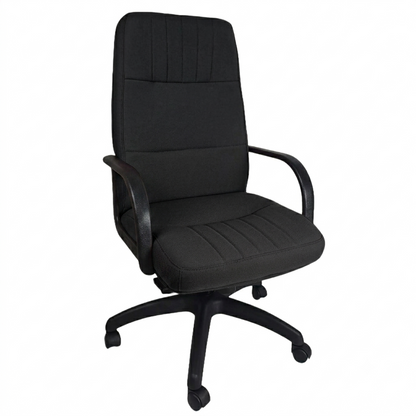 Poltrona Ufficio direzionale ROMA, Ergonomica in Tessuto con Doppia Regolazione