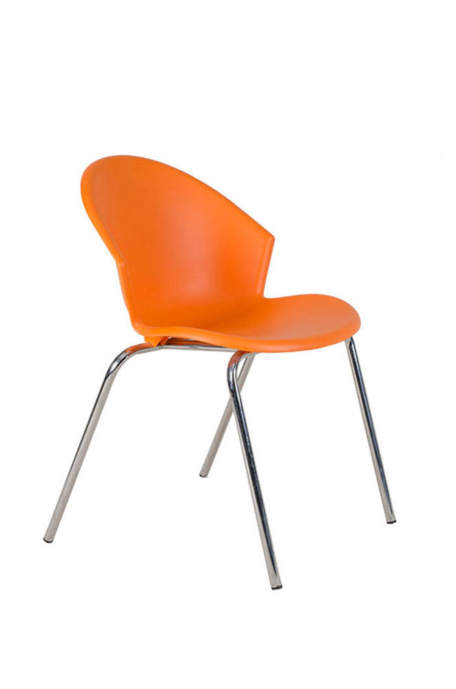 Seduta  HEKA telaio cromato