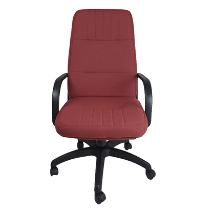 Poltrona Ufficio direzionale ROMA, Ergonomica in Tessuto con Doppia Regolazione