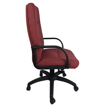 Poltrona Ufficio direzionale ROMA, Ergonomica in Tessuto con Doppia Regolazione